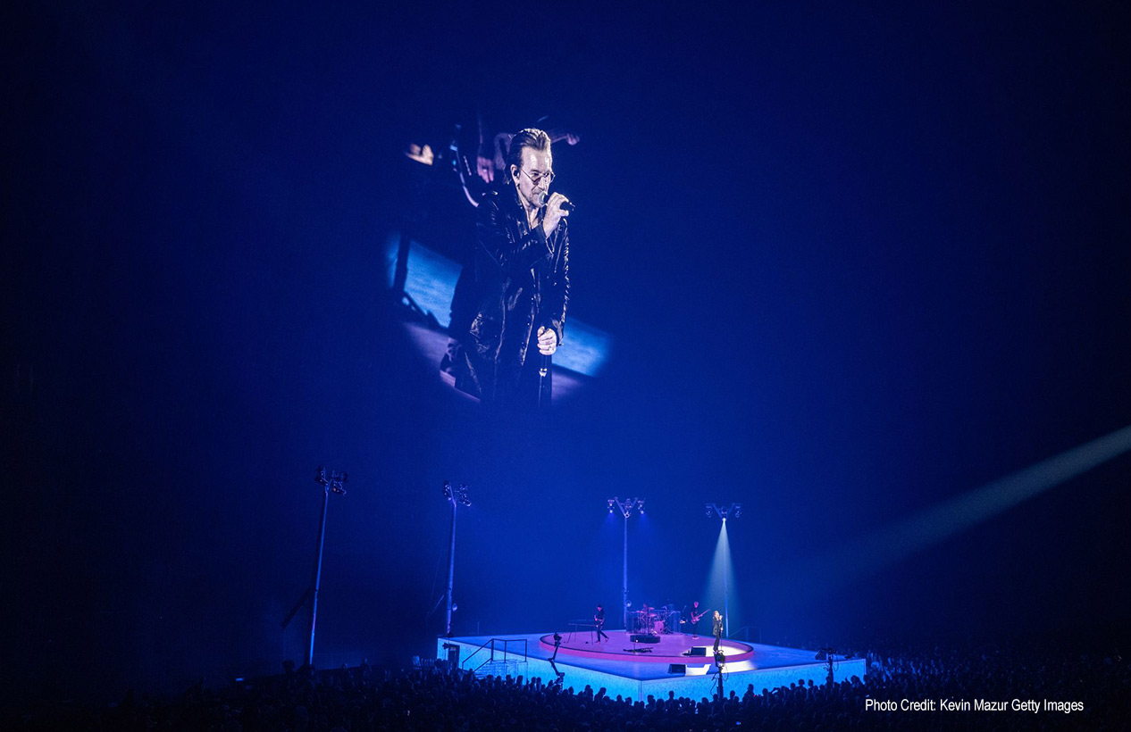 U2のMSGスフィア公演